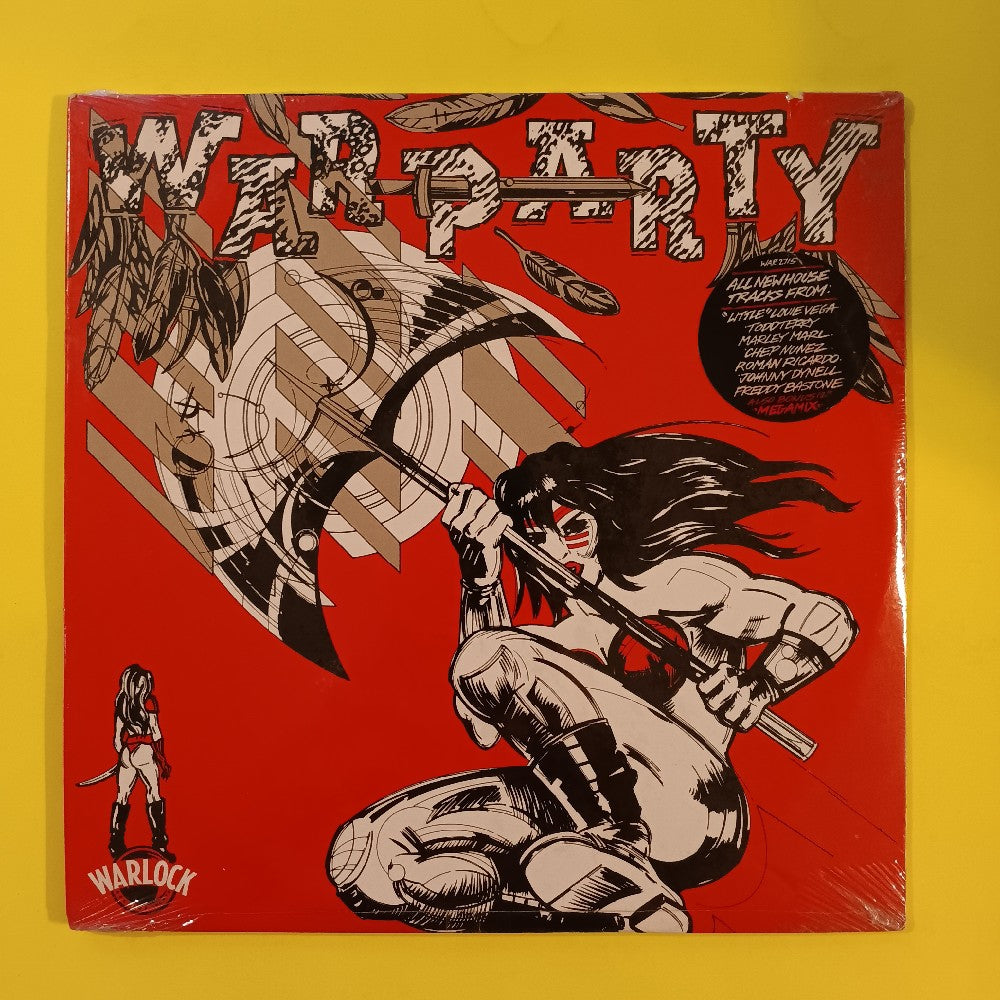 Various - Warparty 2LP - 1990 - WAR 2715 - New - Sealed - Vinyl