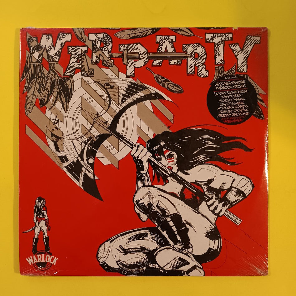 Various - Warparty 2LP - 1990 - WAR 2715 - New - Sealed - Vinyl