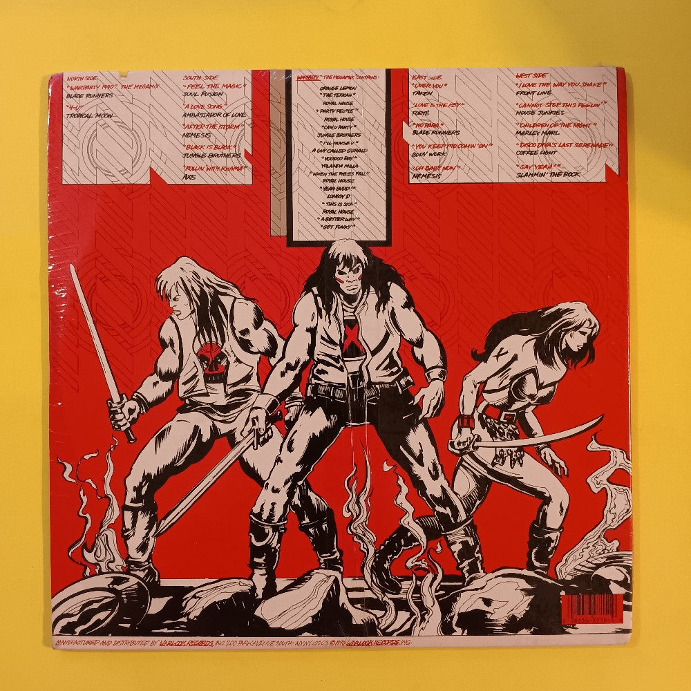 Various - Warparty 2LP - 1990 - WAR 2715 - New - Sealed - Vinyl