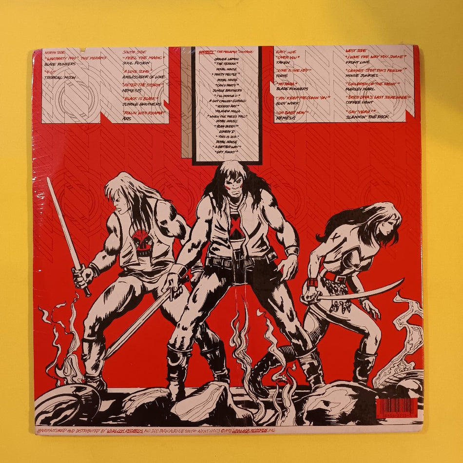 Various - Warparty 2LP - 1990 - WAR 2715 - New - Sealed - Vinyl