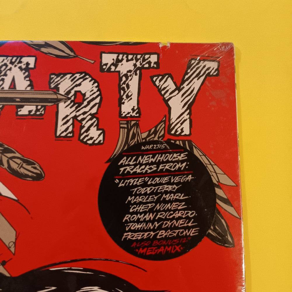 Various - Warparty 2LP - 1990 - WAR 2715 - New - Sealed - Vinyl
