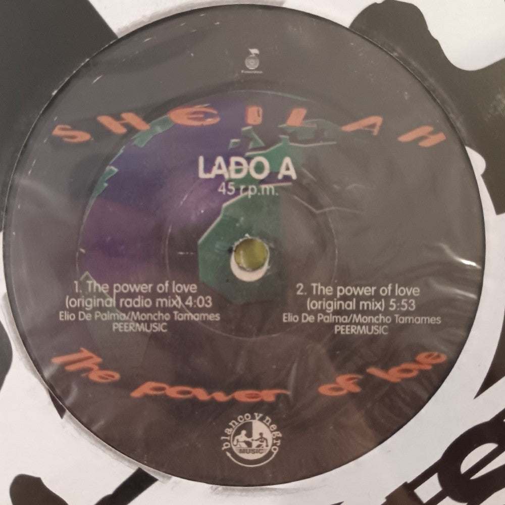 Sheilah  - The Power Of Love 12" MEXICO Promo - 1996 - LPE 5814 - New - Sealed - Vinyl