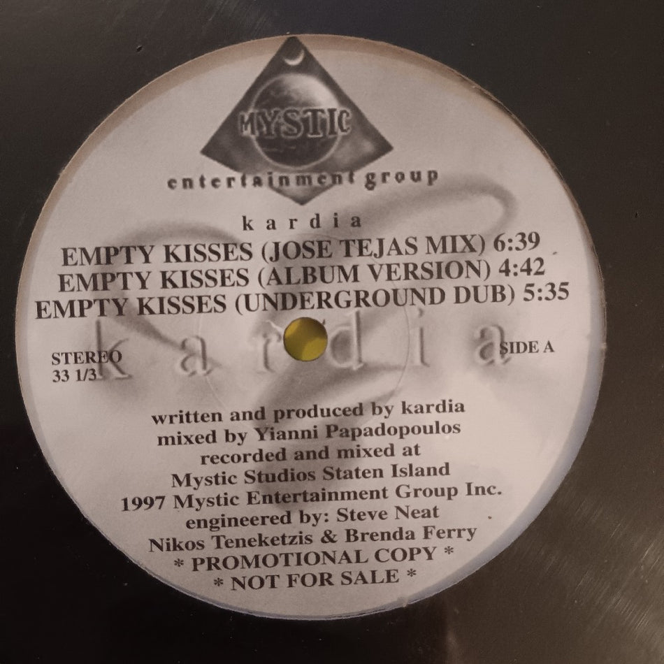 Kardia - Empty Kisses 12" - 1997 - MEG 91696 - New - Sealed - Vinyl