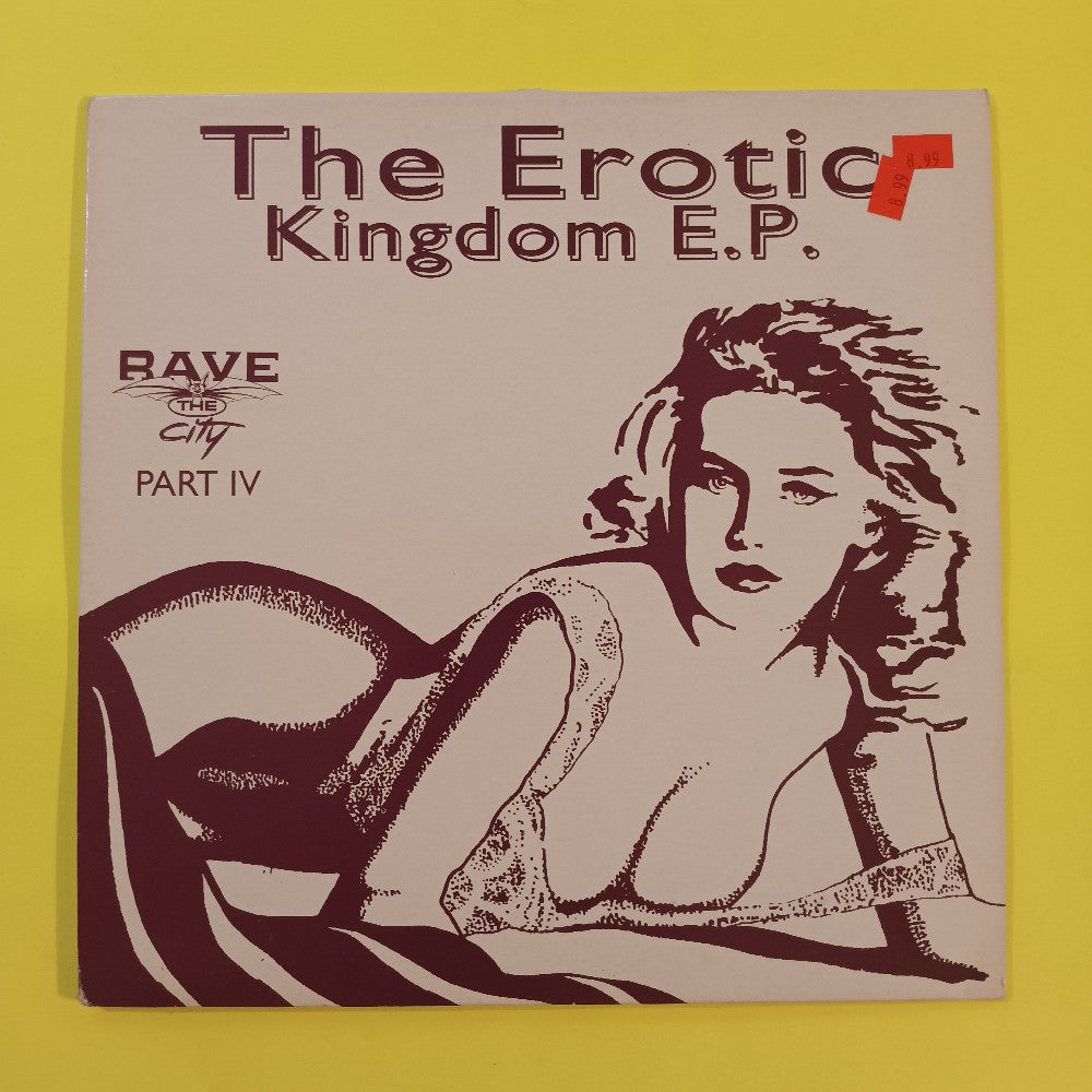 Various - The Erotic Kingdom EP NETHERLANDS - 1992 - RAVE 8TH - Used - VG+ - Vinyl