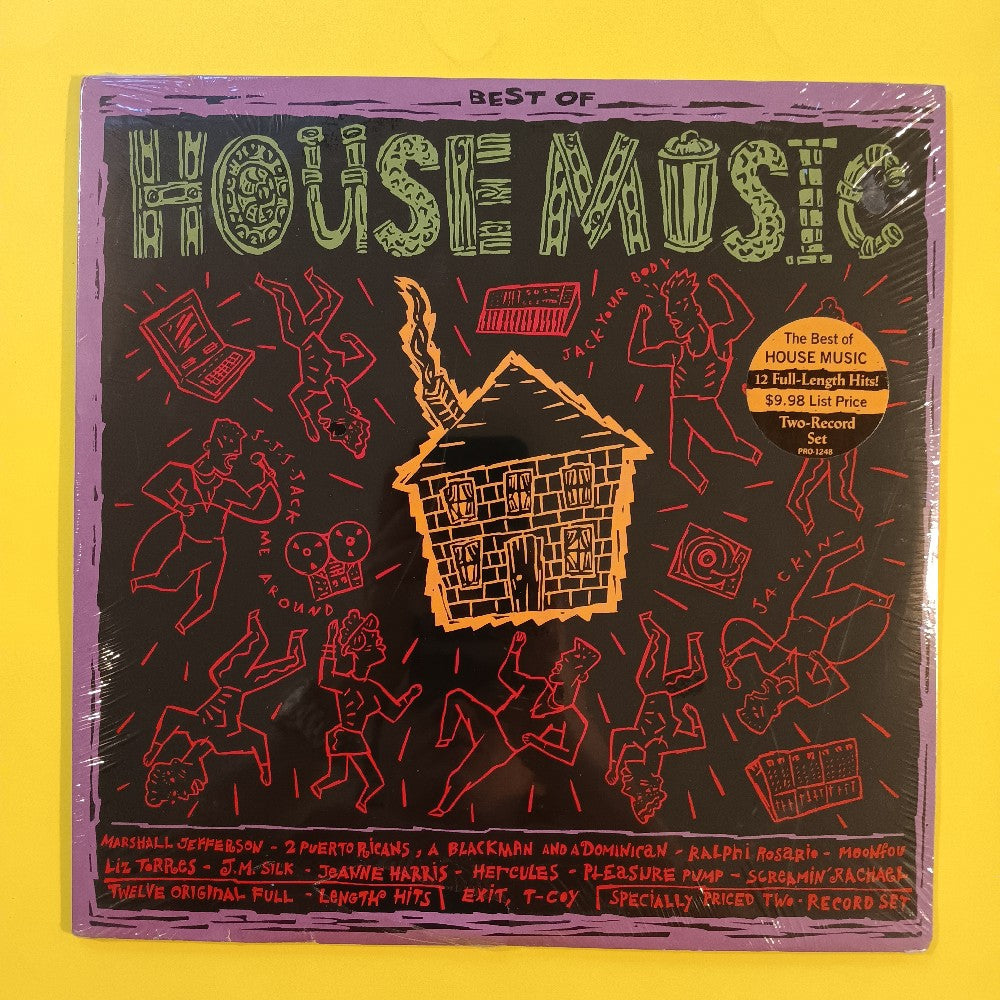 Various - Best Of House Music - 1988 - PRO-1248 - New - Sealed - Vinyl