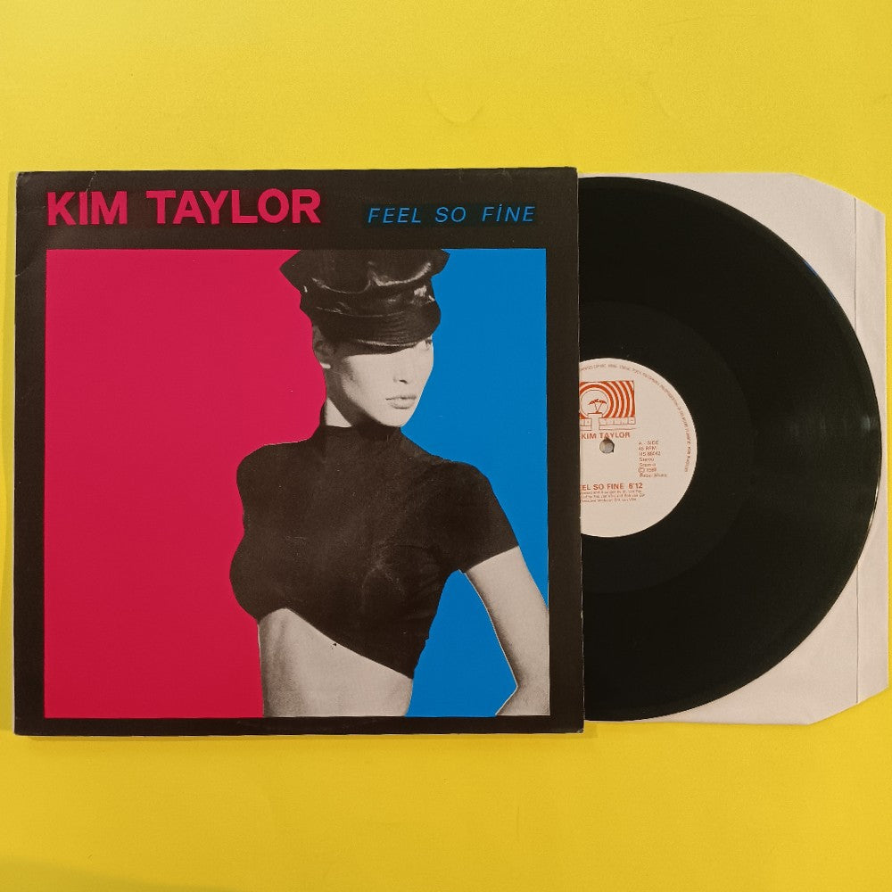 Kim Taylor - Feel So Fine 12" Netherlands - 1988 - HS 88042 - Used - EX - Vinyl