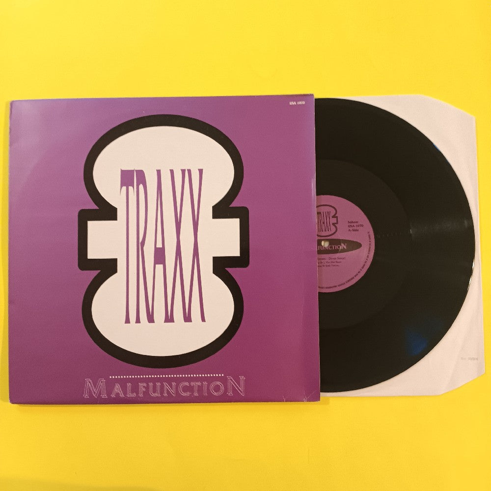 Traxx - Malfunction 12" BELGIUM - 1989 - USA 1070 - Used - EX - Vinyl