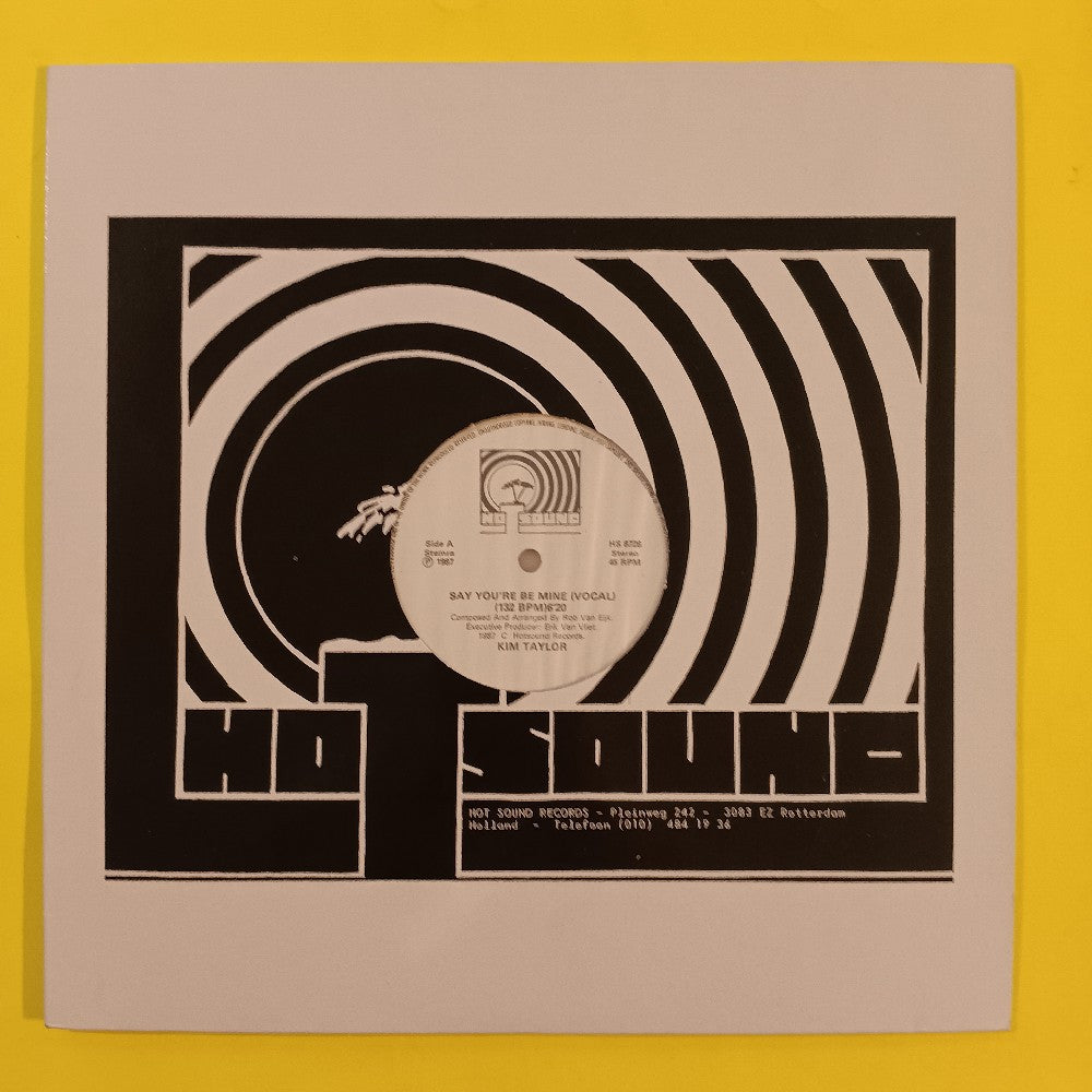 Kim Taylor - Say You'll Be Mine 12" HOLLAND MISPRINT - 1987 - HS 8728 - Used - EX - Vinyl