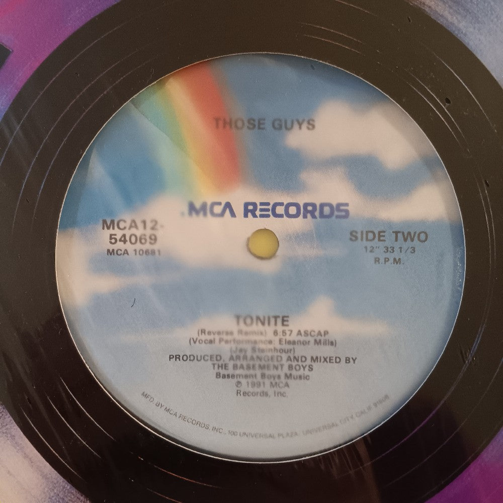 Those Guys  - Tonite 12" - 1991 - MCA12-54069 - Used - EX - Vinyl