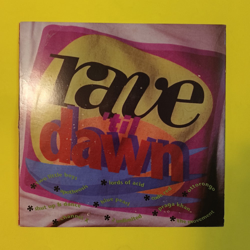 Various - Rave 'Til Dawn - 1992 - K1-80070 - Used - VG+ - Vinyl