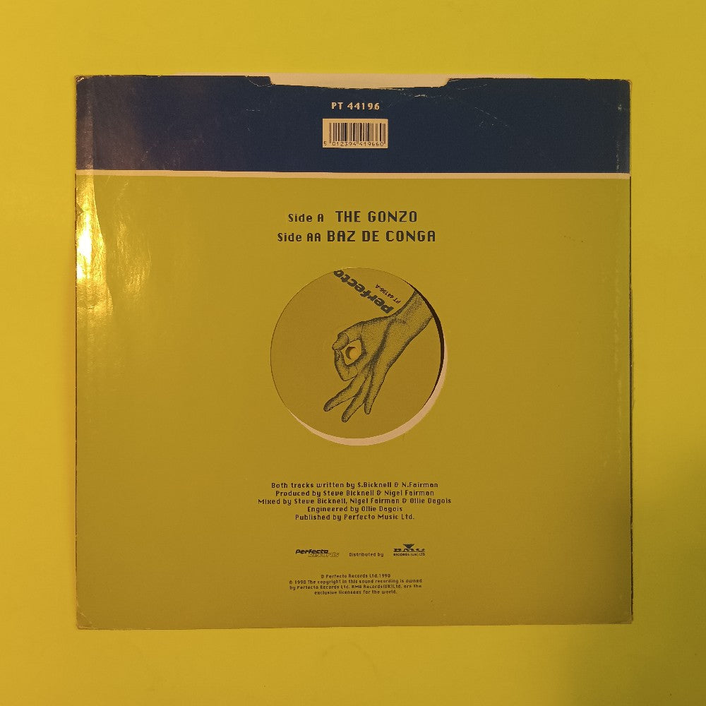 Lost - The Gonzo / Baz De Conga 12" UK - 1990 - PT 44196 - Used - VG+ - Vinyl
