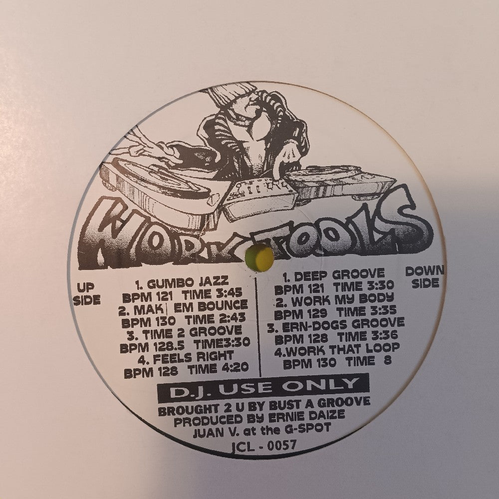 Ernest Daize - Work Tools 12" - 1994 - JCL 0057 - Used - VG - Vinyl