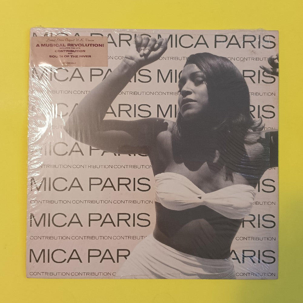 Mica Paris - Contribution UK Shrink - 1990 - BRLP 558 - Used - VG+ - Vinyl