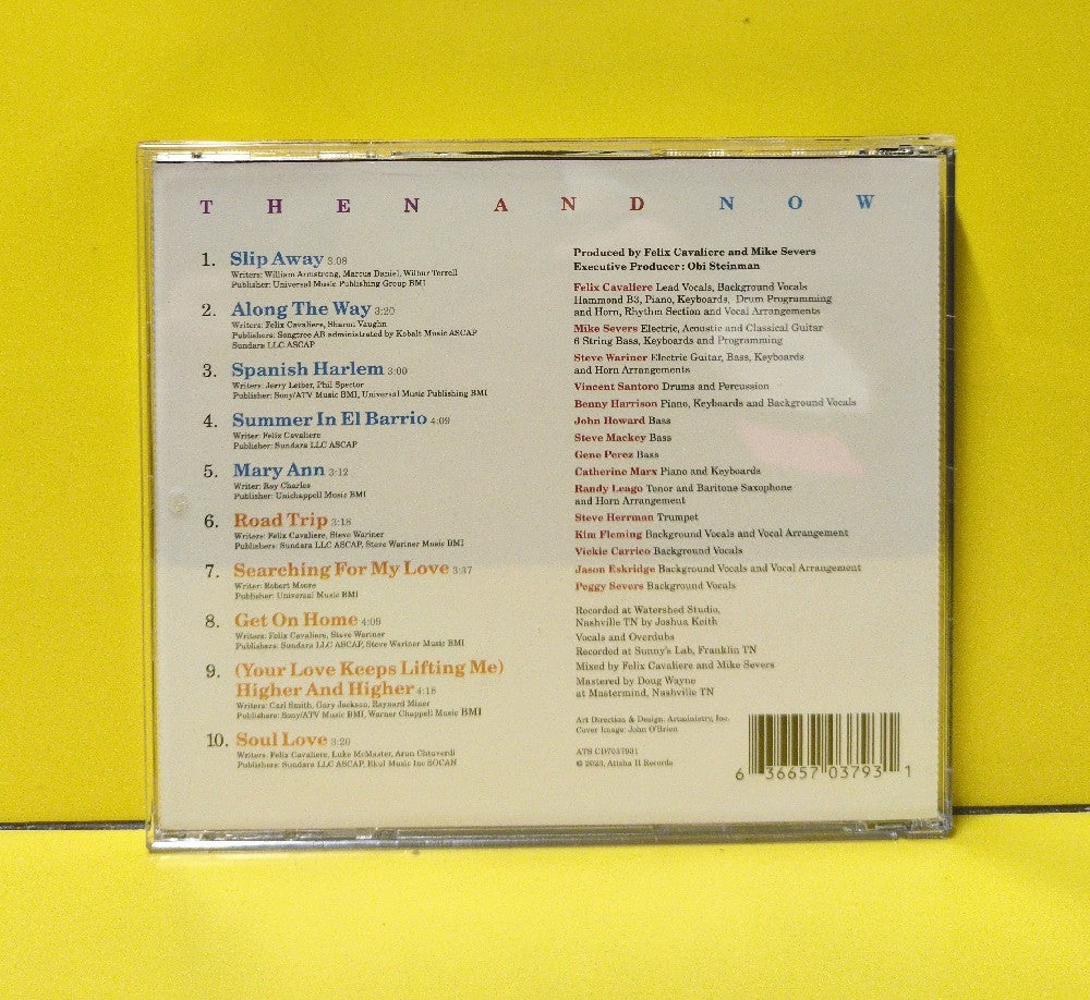 Felix Cavaliere - Then And Now - 2023 - ATS CD7037931 - Used - EX - CDs