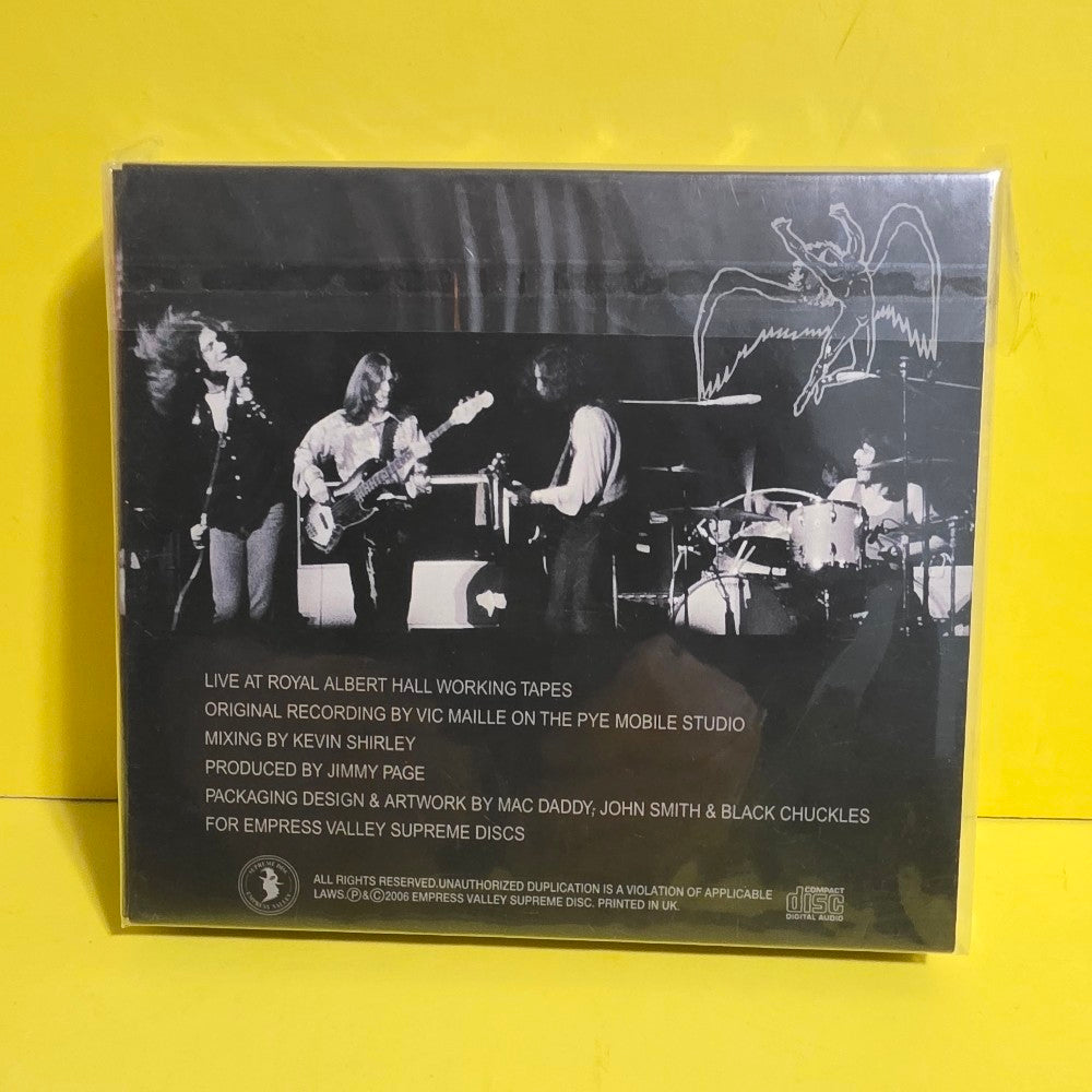 Led Zeppelin  - Live At Royal Albert Hall - Jimmy's Birthday Party - 2006 - EVSD 421/422/423/424 - New - EX - CDs