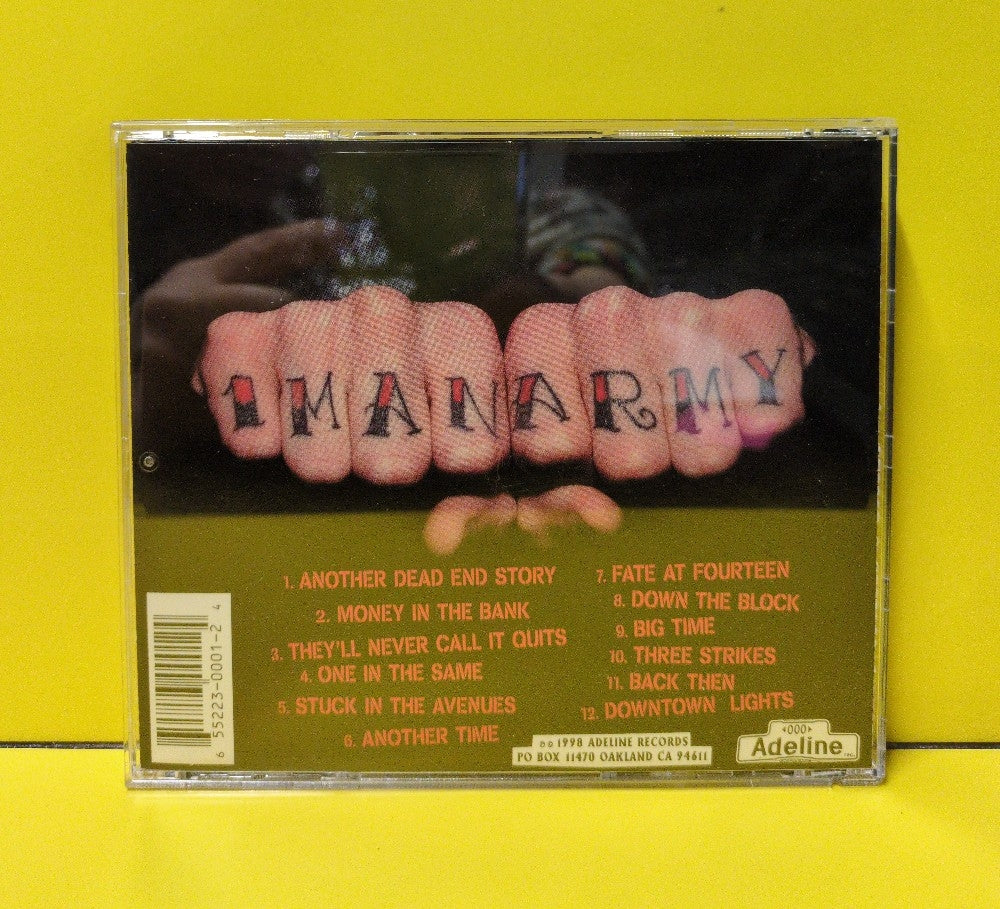 One Man Army - Dead End Stories - 1998 - 0001 - Used - VG++ - CDs