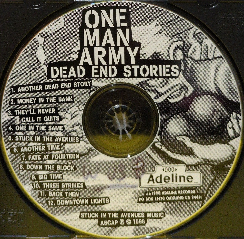 One Man Army - Dead End Stories - 1998 - 0001 - Used - VG++ - CDs