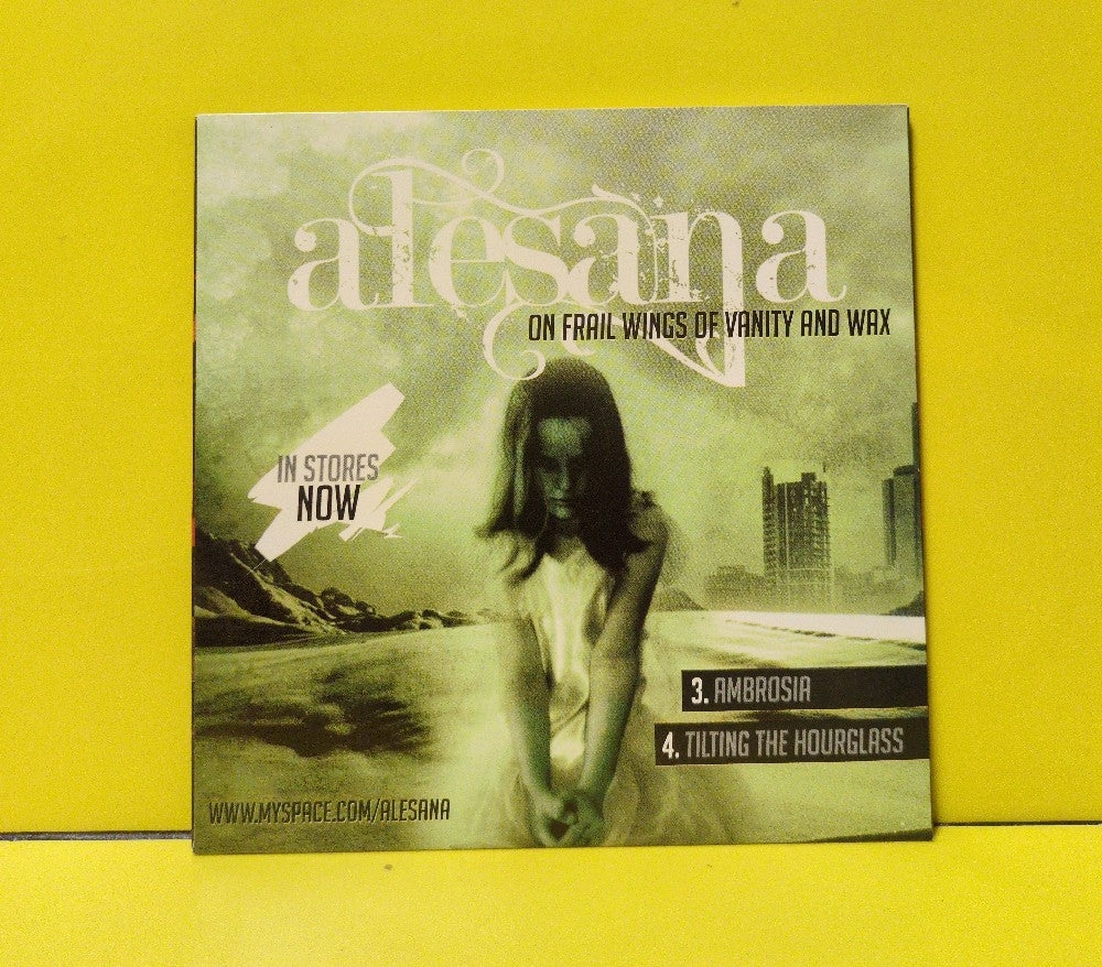 Mayday Parade / Alesana - A Lesson In Romantics / On Frail Wings Of Vanity And Wax - 2007 - Used - VG++ - CDs - Promo - Card Sleeve