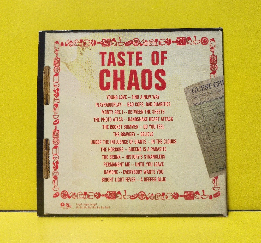 Various - Taste Of Chaos - Used - VG+ - CDs - Promo