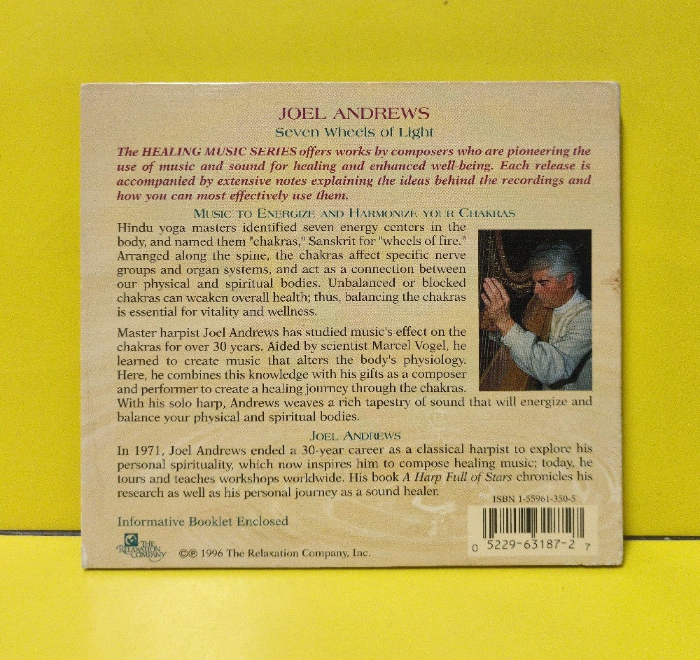Joel Andrews - Seven Wheels Of Light - 1996 - CD3187 - Used - VG++ - CDs