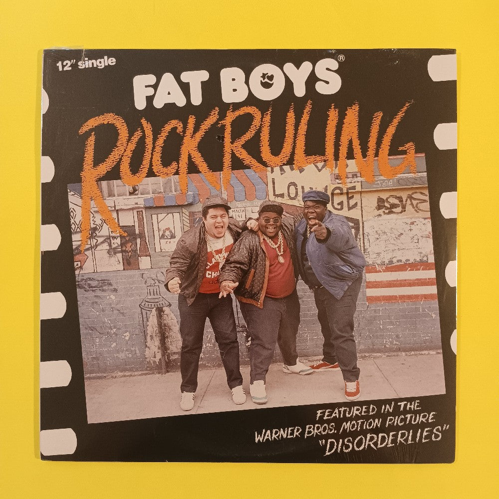 Fat Boys - Rock Ruling 12" - 1987 - 887 172-1 - New - Sealed - Vinyl