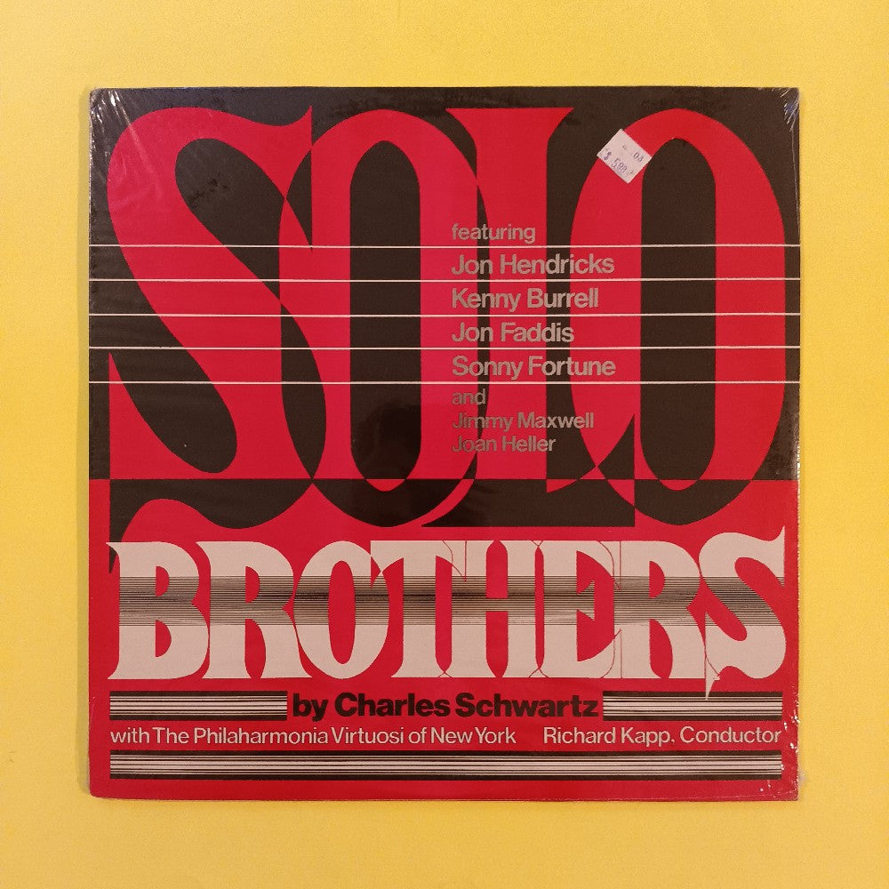Charles Schwartz - Solo Brothers - 1984 - IC 1164 - New - Sealed - Vinyl