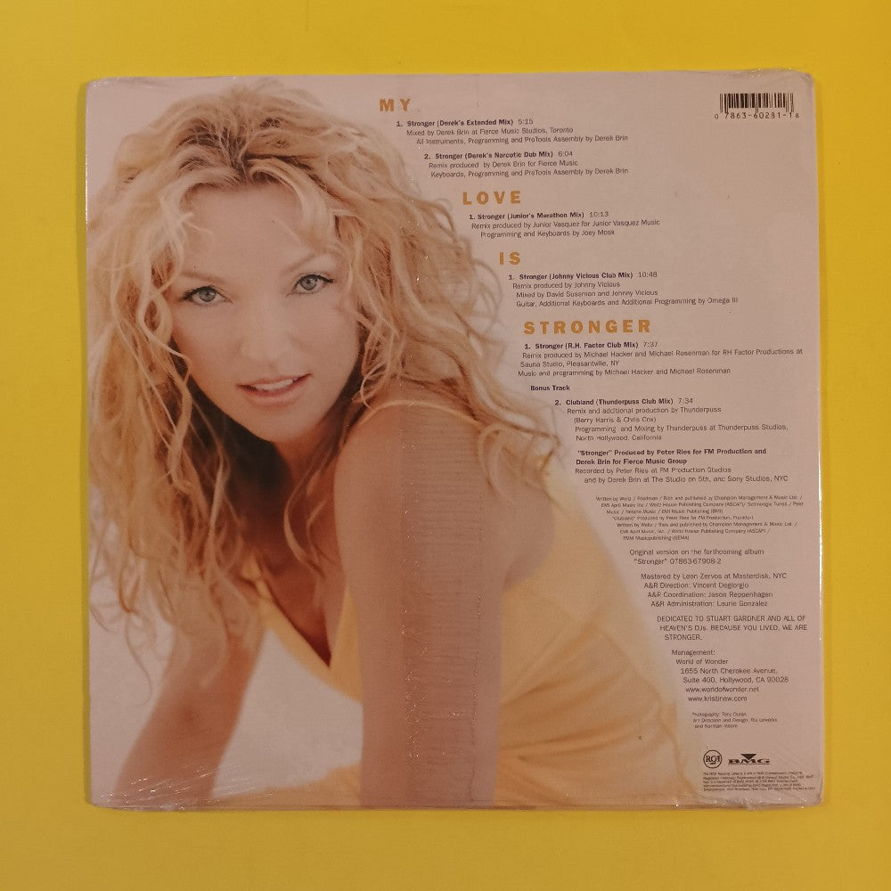 Kristine W - Stronger 2x 12" - 2000 - 07863 60281-1 - New - Sealed - Vinyl