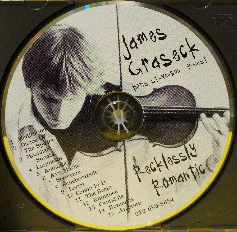 James Graseck, Doris Stevenson - Recklessly Romantic - Used - VG++ - CDs - Promo