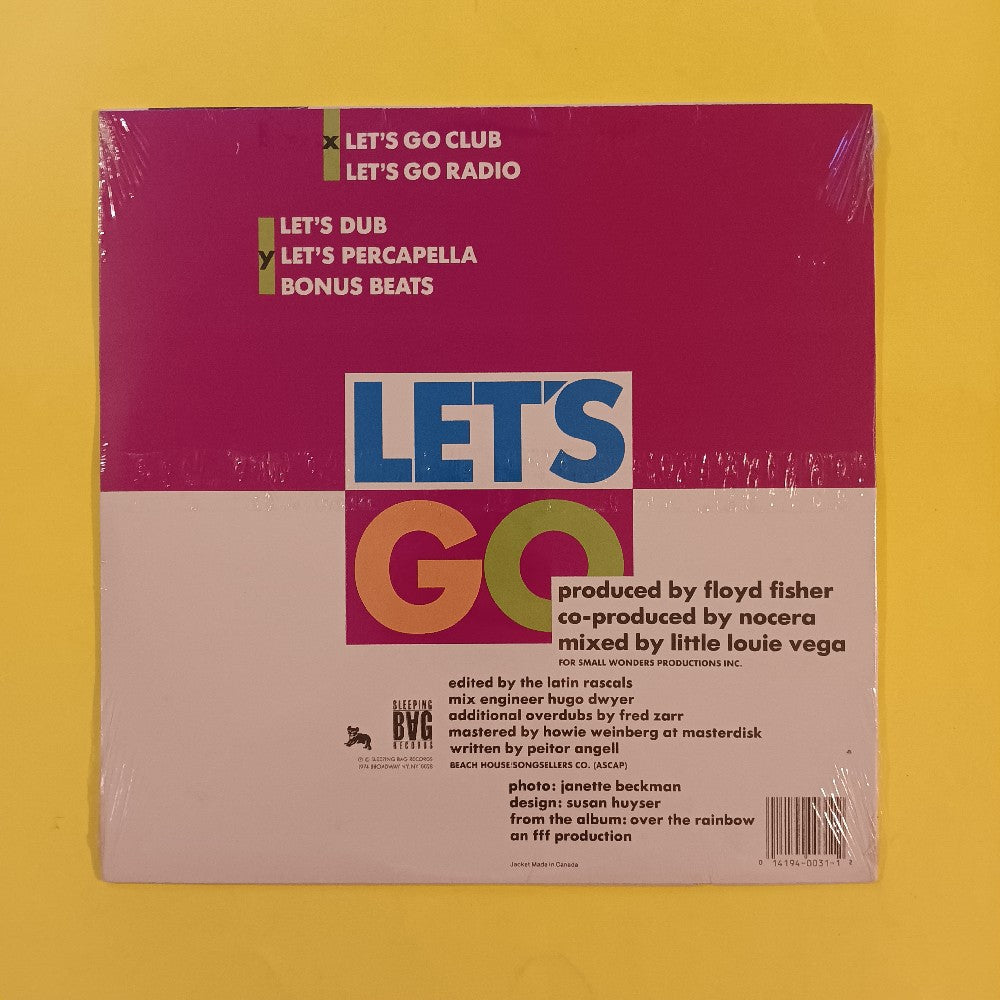 Nocera - Let's Go 12" - 1987 - SLX-0029 - New - Sealed - Vinyl
