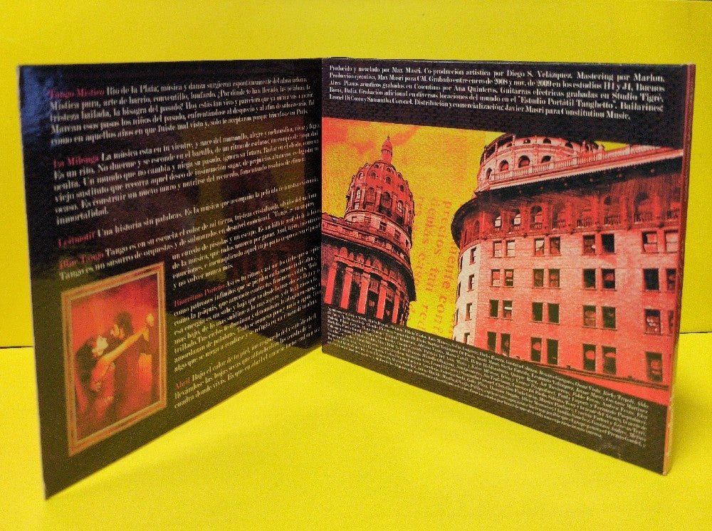 Tanghetto - Mas Alla Del Sur - 2009 - CM-011 - Used - VG++ - CDs - Argentina Import
