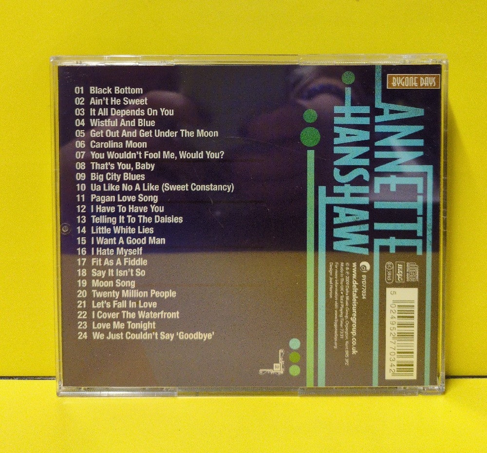 Annette Hanshaw - Ain't She Sweet - 2009 - BYD77034 - Used - VG++ - CDs - UK Import - Cardboard Sleeve