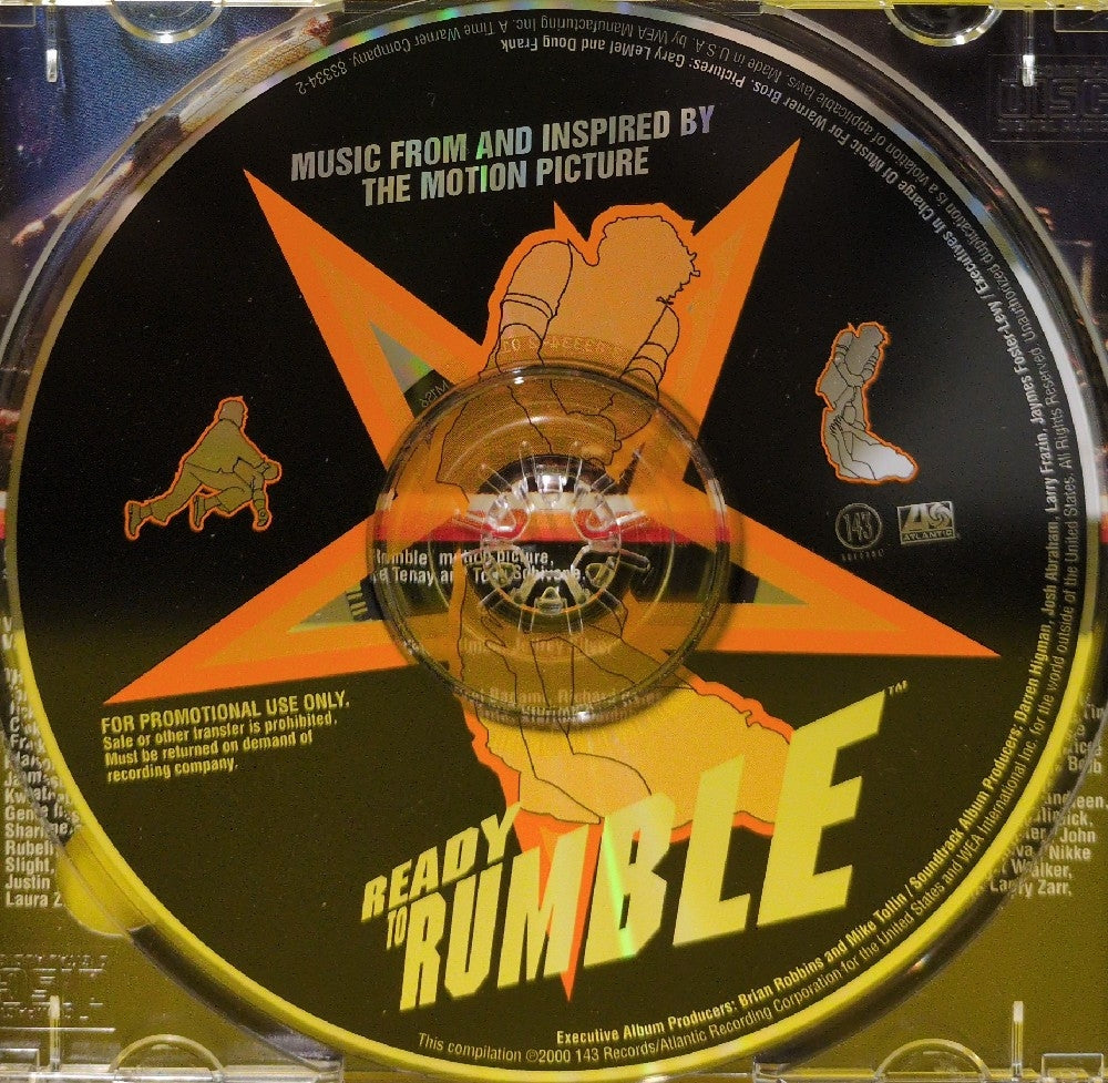 Various - Ready To Rumble (Music From And Inspired By The Motion Picture) - 2000 - 83334-2 - Used - VG++ - CDs - Parental Advisory