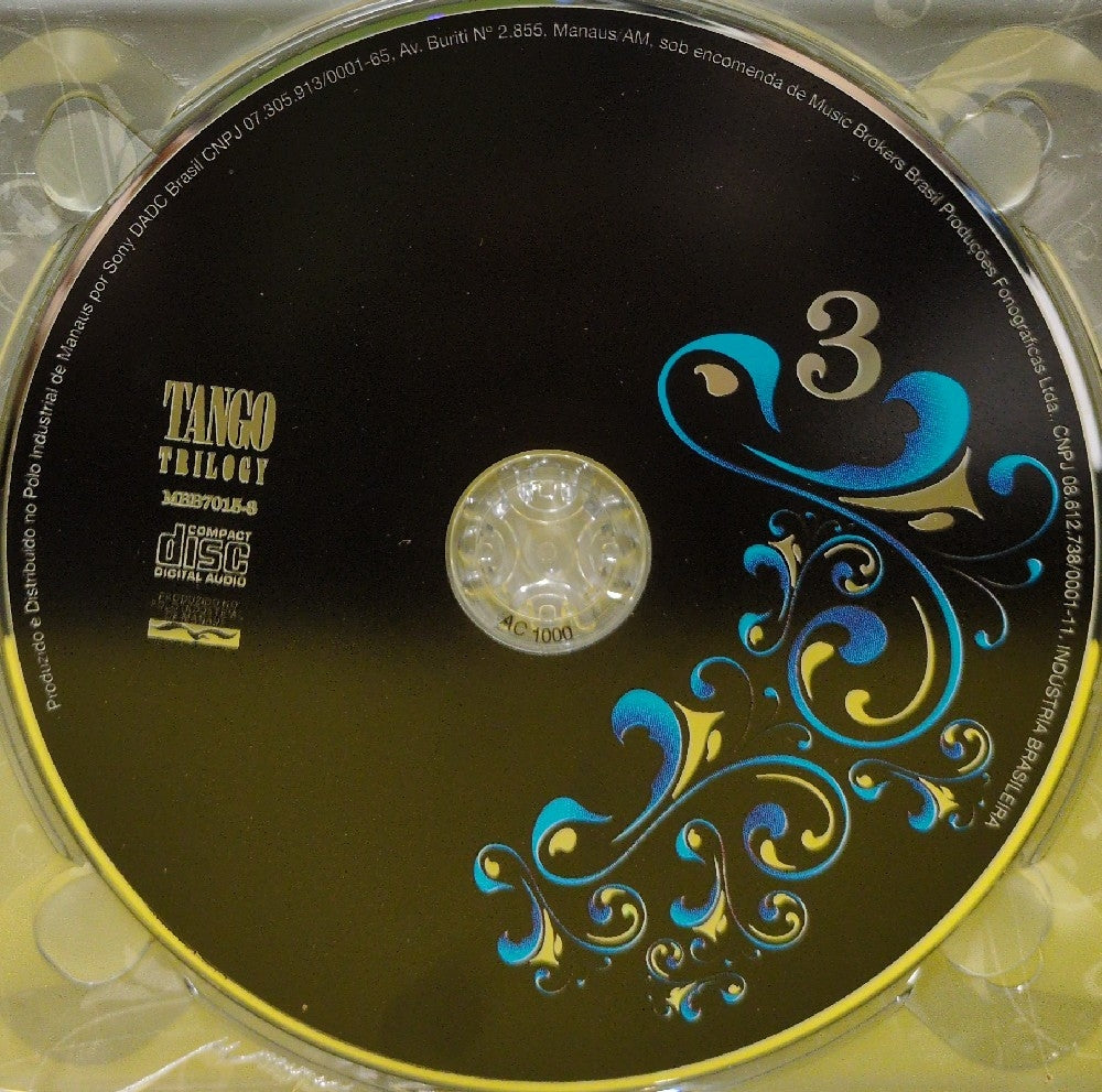 Various - Tango Trilogy - The Complete Anthology Of Tango - 2007 - MBB 7015 - Used - VG++ - CDs - 3xCD Set - Argentina Import