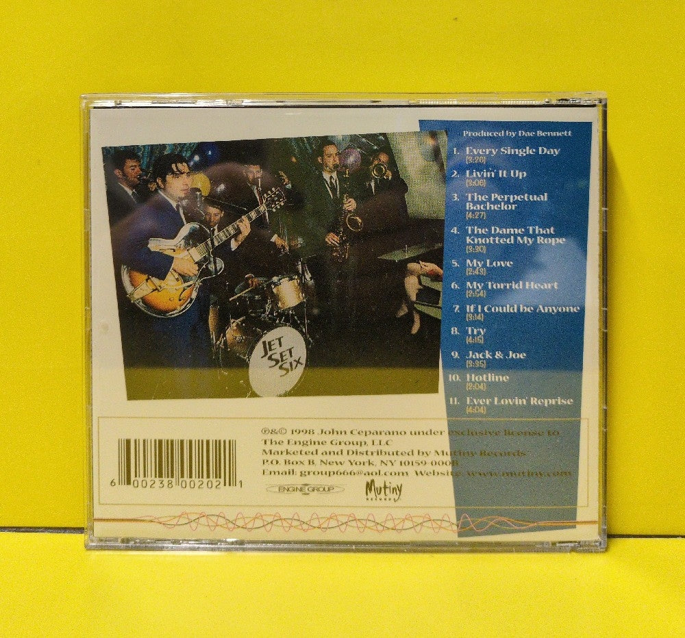Jet Set Six - Livin' It Up - 1998 - 80020-2 - Used - VG++ - CDs - Promo
