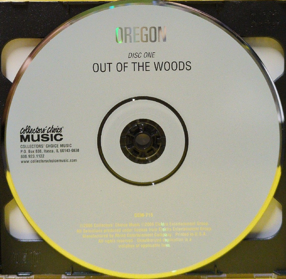 Oregon - Out Of The Woods / Roots In The Sky - 2006 - CCM-715 - Used - VG++ - CDs - 2xCD