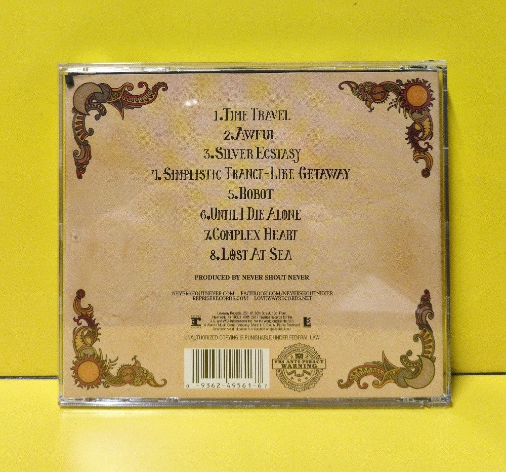 Never Shout Never - Time Travel - 2011 - 528160-2 - Used - VG++ - CDs