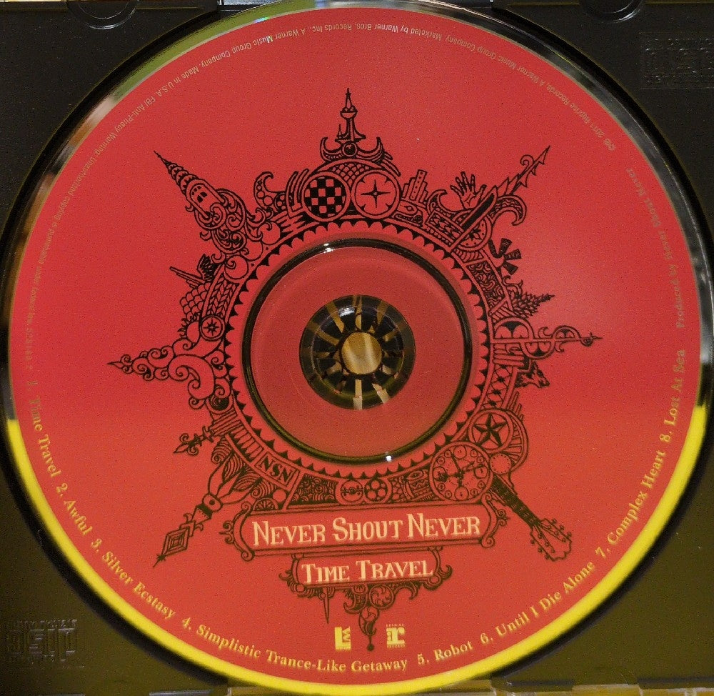 Never Shout Never - Time Travel - 2011 - 528160-2 - Used - VG++ - CDs