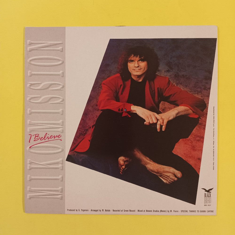Miko Mission - I Believe ITALY 12" ITALO-DISCO - 1988 - BB001 - Used - VG++ - Vinyl
