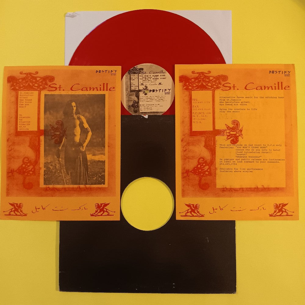 St. Camille - You Won't Gimme None / Brutus RED PROMO - 1994 - Used - VG++ - Vinyl