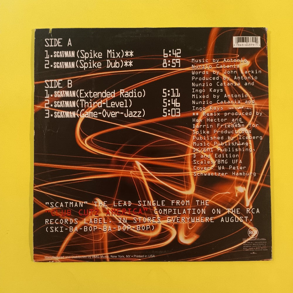 Scatman John - Scatman (Ski-Ba-Bop-Ba-Dop-Bop) - 1995 - 07863 64379-1 - Used - VG++ - Vinyl