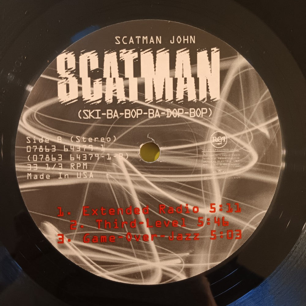 Scatman John - Scatman (Ski-Ba-Bop-Ba-Dop-Bop) - 1995 - 07863 64379-1 - Used - VG++ - Vinyl