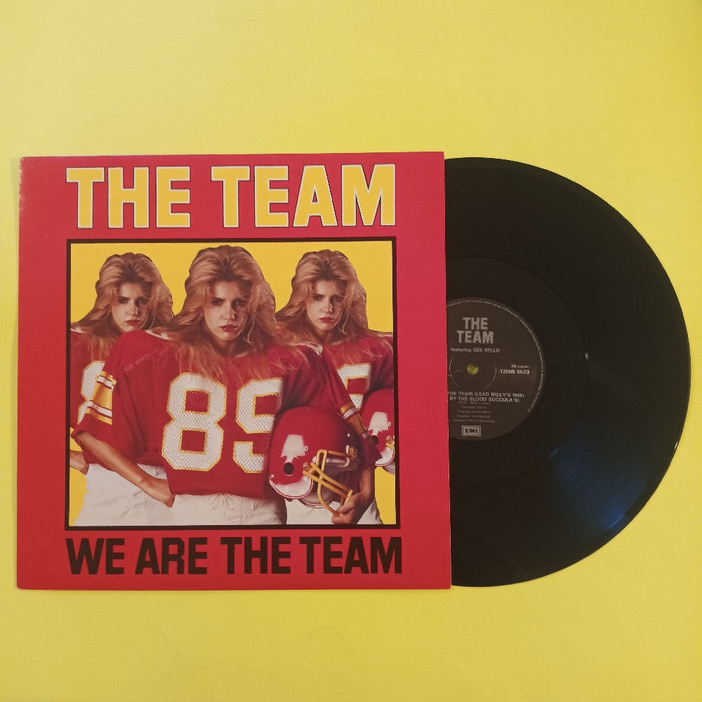 The Team - We Are The Team UK 12" - 1985 - 12EMI 5533 - Used - VG++ - Vinyl