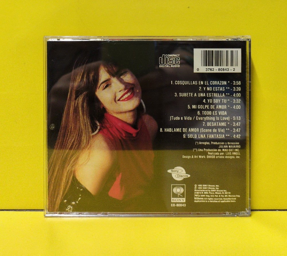 Jéssica Cristina - Aprendiendo A Querer - 1992 - CD-80843 - Used - VG++ - CDs