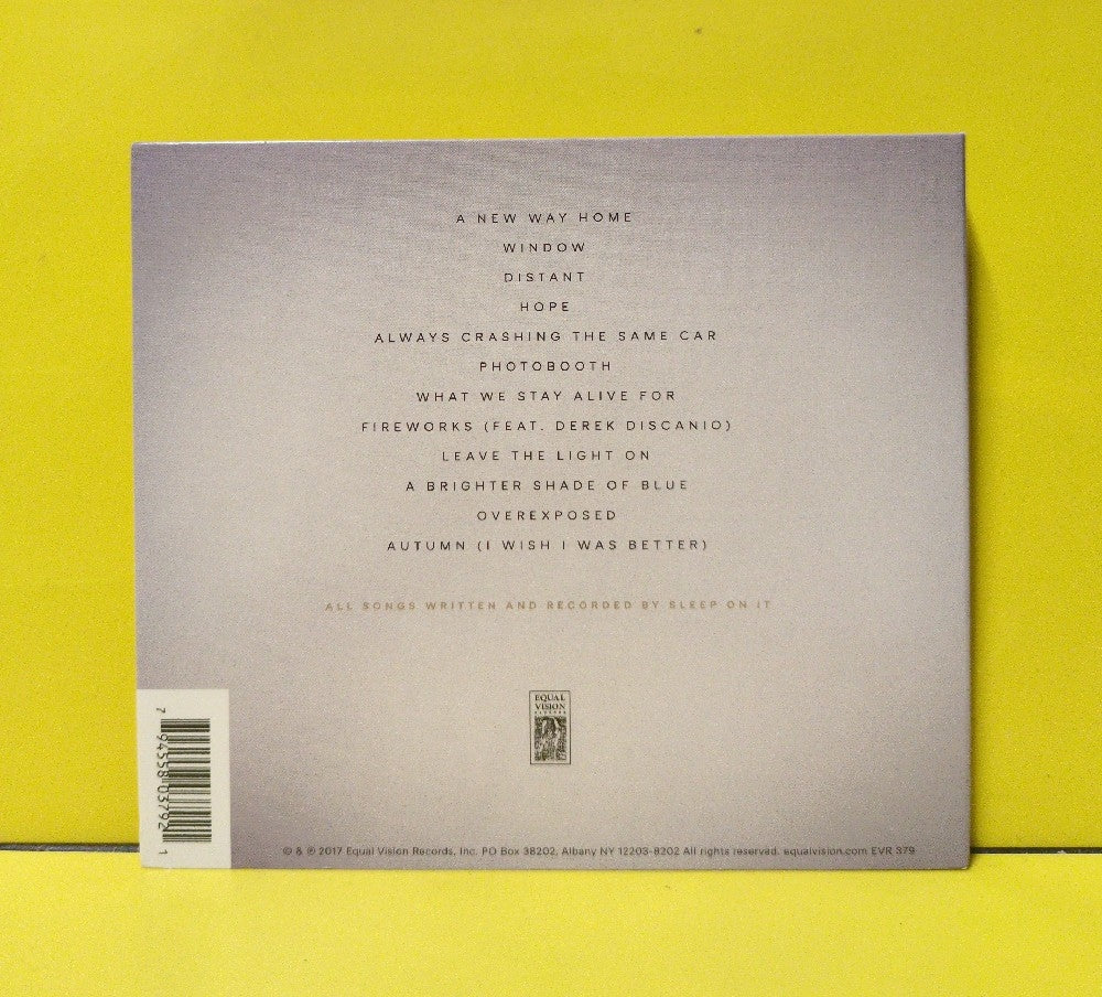 Sleep On It - Overexposed - 2017 - EVR 379 - Used - VG++ - CDs - Digipak Case