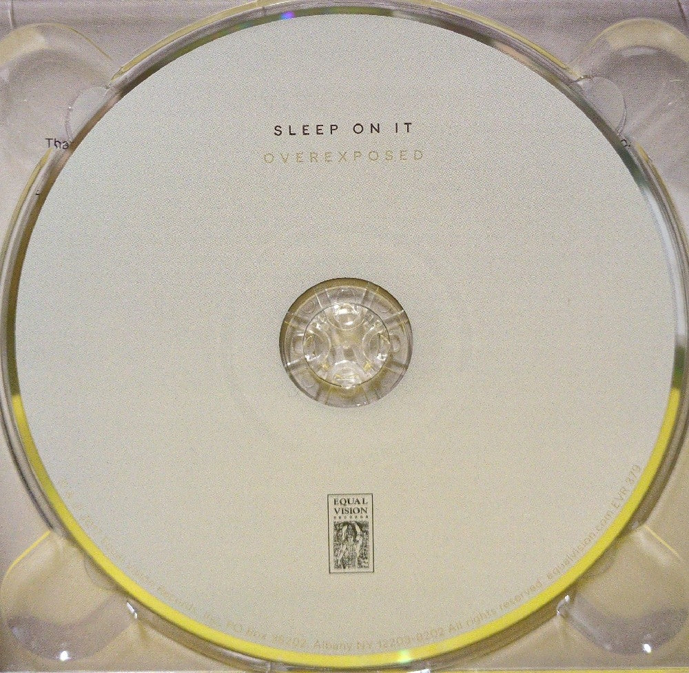 Sleep On It - Overexposed - 2017 - EVR 379 - Used - VG++ - CDs - Digipak Case