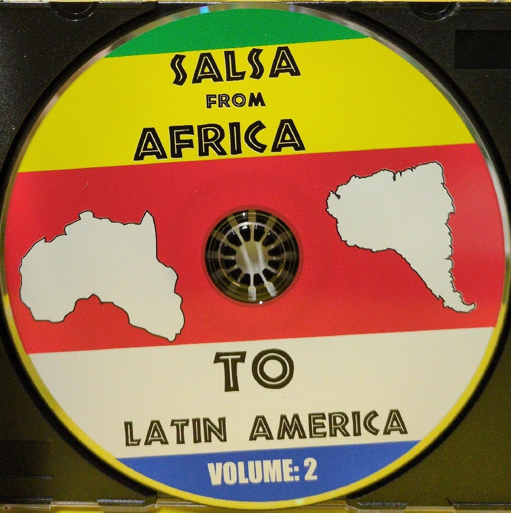 Various - Salsa From Africa To Latin America Volume 2 - 2005 - 02SAL07 - Used - VG++ - CDs - Senegal Import