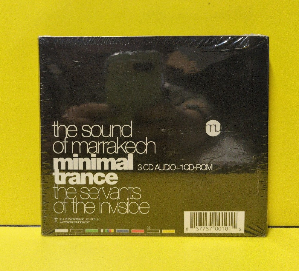 DJ Zitroz = Khalid Icame, DJ Folani = Abderrazak Akhoullil, The Sons Of The Moon = Ouled Kamar - Marrakech Undermoon: The Black Album - 2005 - New - Sealed - CDs - 3xCD/1xCD-ROM Set