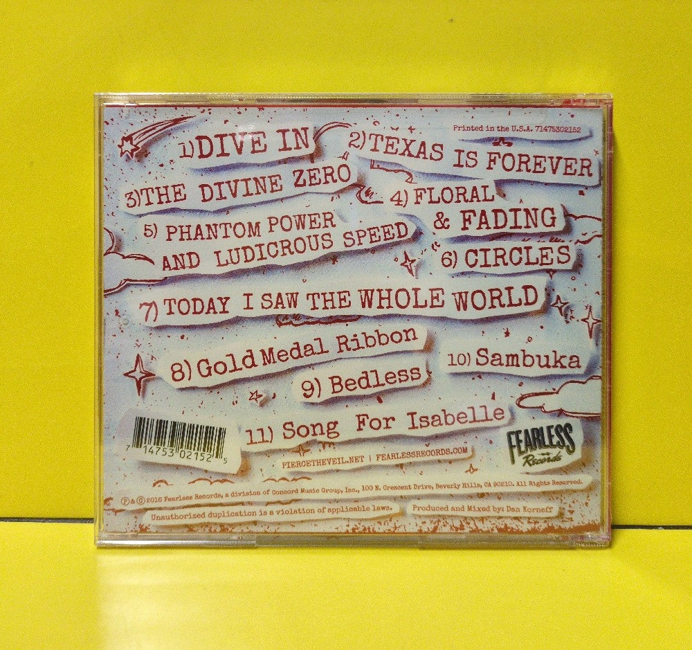 Pierce The Veil - Misadventures - 2016 - 71475302152 - New - Sealed - CDs
