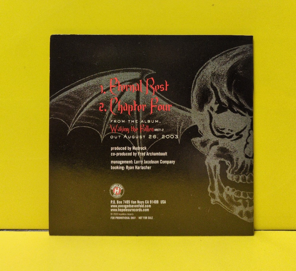 Avenged Sevenfold - Avenged Sevenfold - 2003 - Used - VG++ - CDs - Promo - Sampler