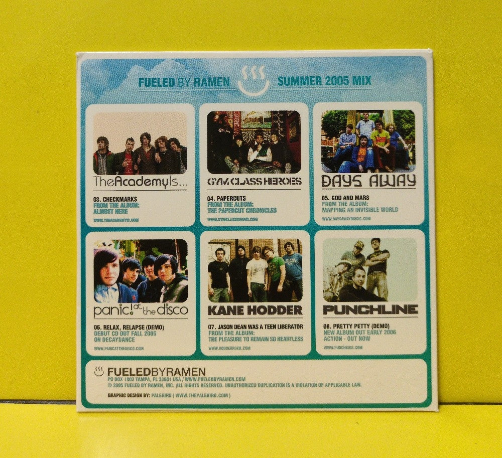 Various - Fueled By Ramen Summer 2005 Mix - 2005 - Used - VG++ - CDs